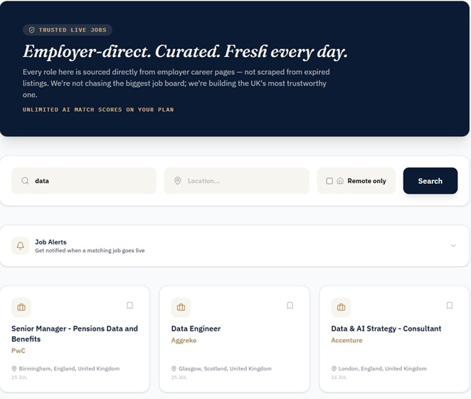 Trusted Live Jobs screenshot